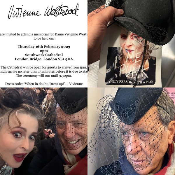 прощание с вивьен вествуд, вивьен вествуд, вествуд умерла, вествуд похороны