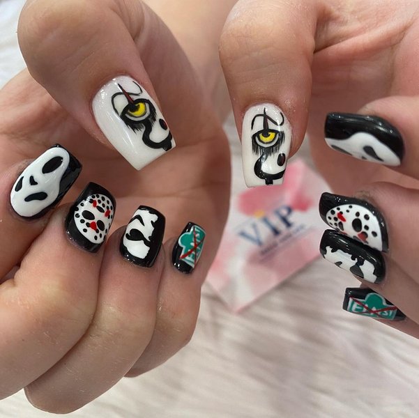 Тренди манікюру Геловіну 2021 — страшний нейл-арт