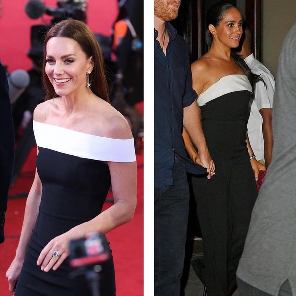 меган маркл, модный образ, скопировала образ, кейт миддлтон