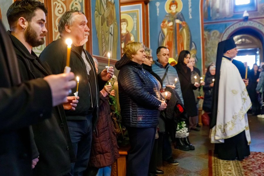 Із Дмитром Капрановим попрощалися в Михайлівському соборі