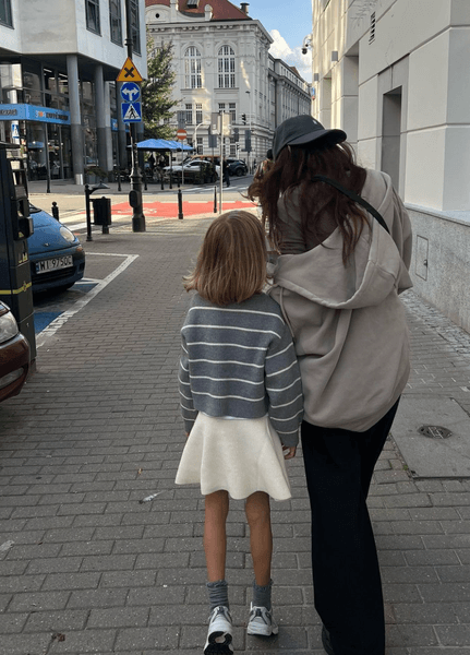 Надя Дорофеева с дочерью Миши Кацурина