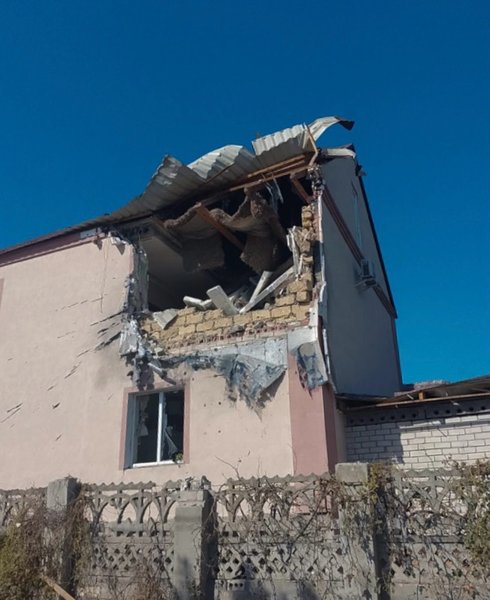 Обстрел Херсона