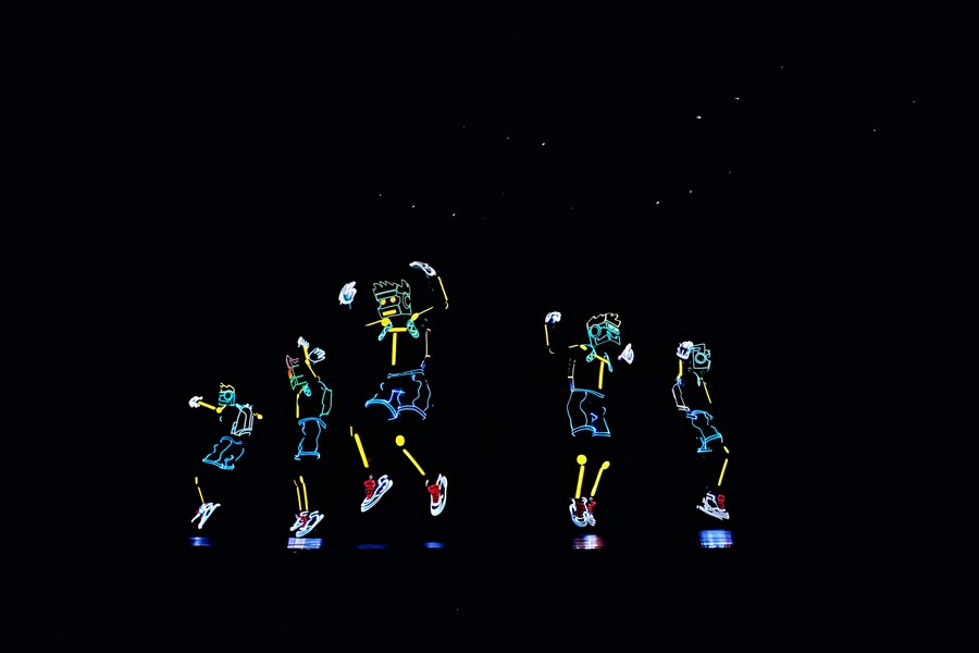 Светодиодная танцевальная группа, Light Balance, Light Balance роботы, Light Balance Днепр