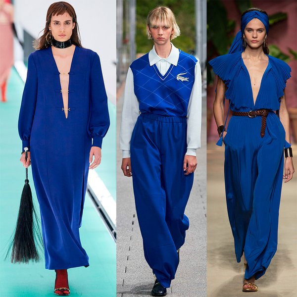 Синий цвет электрик 2020 фото