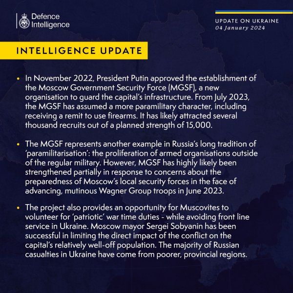 Доклад на британското разузнаване Доклад на британското разузнаване, Великобритания