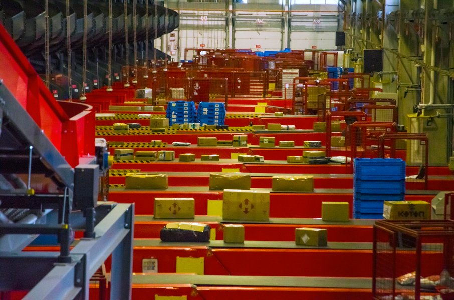 Киевский инновационный терминал "Новой пошты"