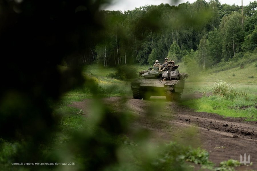 БМП CV90 украинских сил