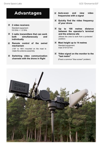 Dronarnya 5.0, наземная станция управления, фото