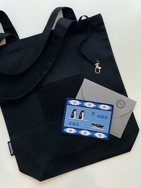 шеврон Мрія про Антарктиду шеврон "Мрія про Антарктиду", шопер, сумка