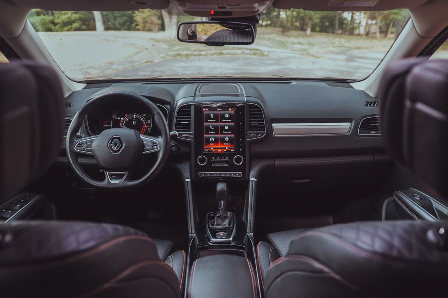 много места, внутри, рено колеос, тест драйв