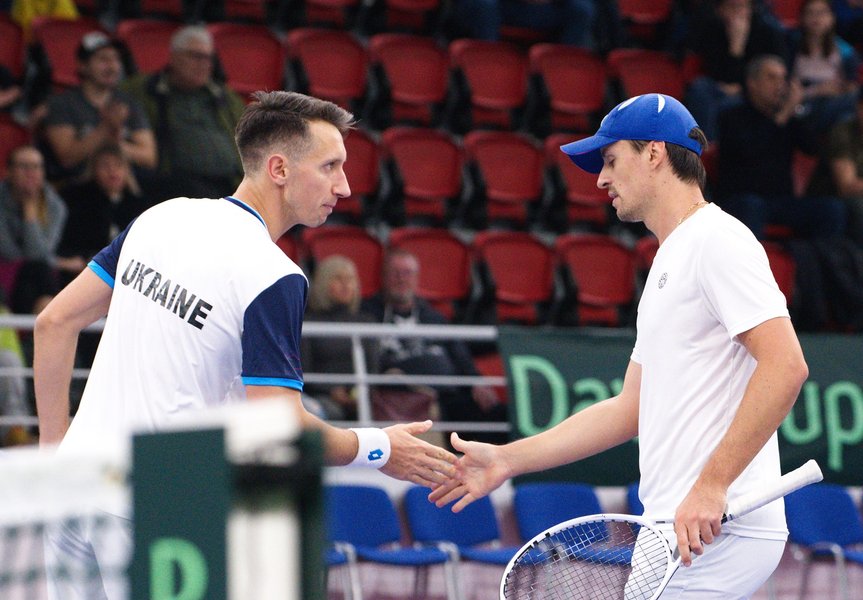 теннисист Денис Молчанов, теннисист Сергей Стаховский, большой теннис в Украине, украинские теннисисты