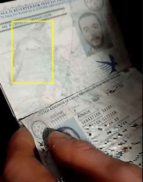 Паспорт мужа