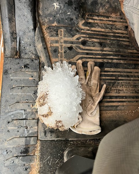 огромный град, град, градина, техас, рекорд, ураган