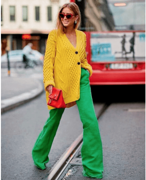 желтый, мода, тренд