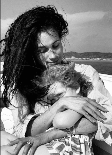 Меган Маркл с дочерью