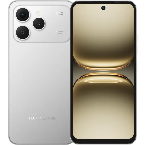 Tecno Spark 40 титановый серый