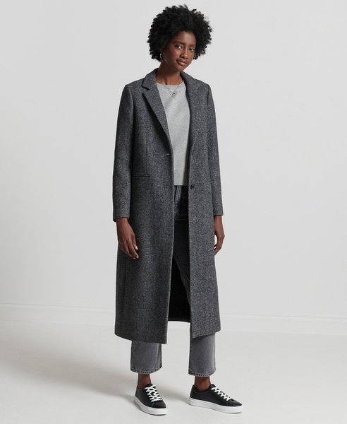 серое пальто, модное пальто, модные тренды