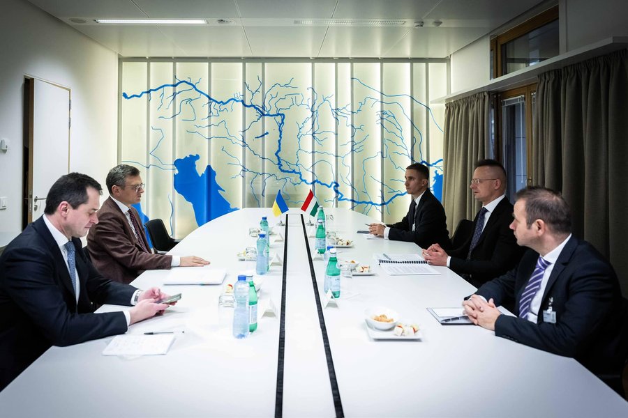 Петер Сіярто, Дмитро Кулеба, МЗС України, МЗС Угорщини, переговори, членство України в ЄС