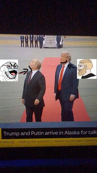 Путін і Трамп мем