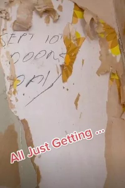 Старинный дом, заброшенный дом, ремонт в доме, под обоями, записка, послание, Судный день, блогер, соцсети, курьезы