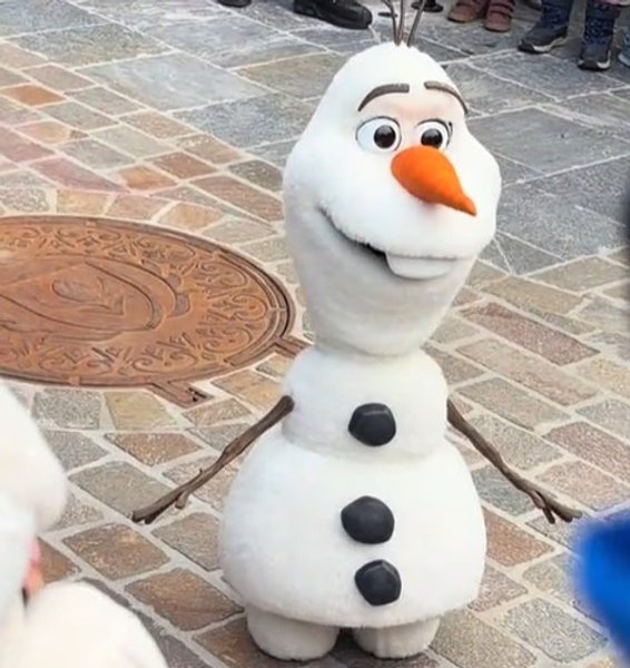 робот Олаф Диснейленд Холодное сердце