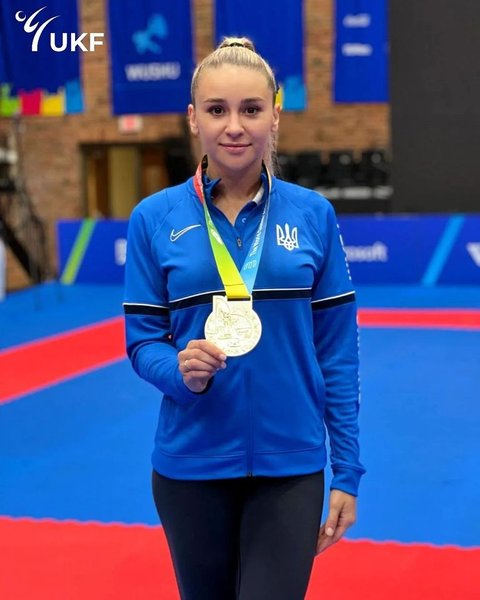 Чемпіонка Анжеліка Терлюга