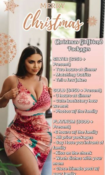 Дівчина за гроші обіцяє холостякам провести з ними Різдво, скільки заробляє зірка соціальних мереж