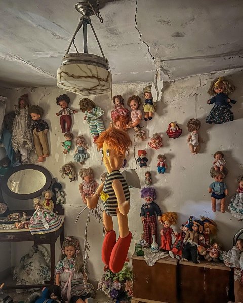 изоставена къща за кукли 4 къща, изоставена къща, кукли