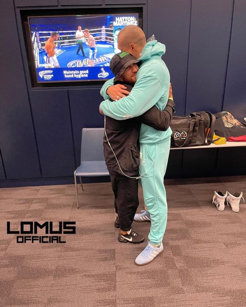 Василий Ломаченко и Александр Усик Лондон