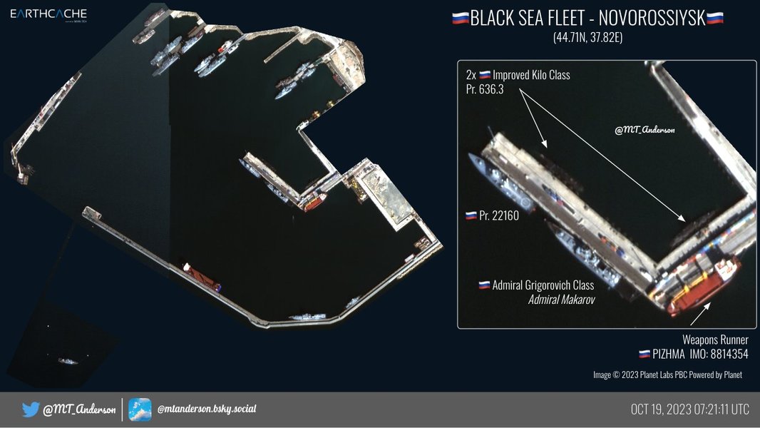 Адмирал Макаров, 2 субмарины проекта 636 и носитель оружия Пижма