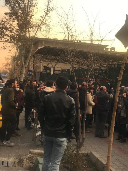 Тегеран, крушение boeing 737, протесты