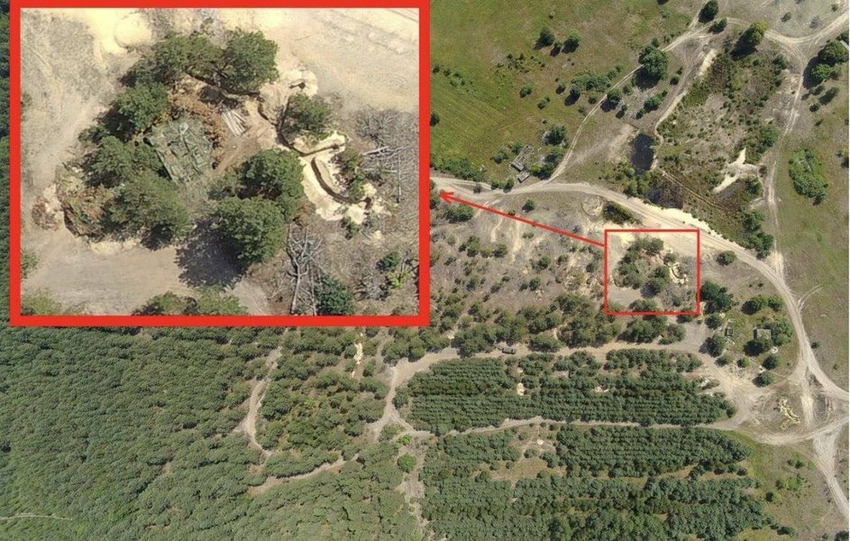 Белорусская граница вблизи Украины