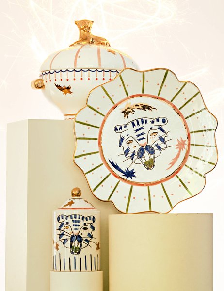 авторская керамика, коллекционная керамика, керамика с ручной росписью