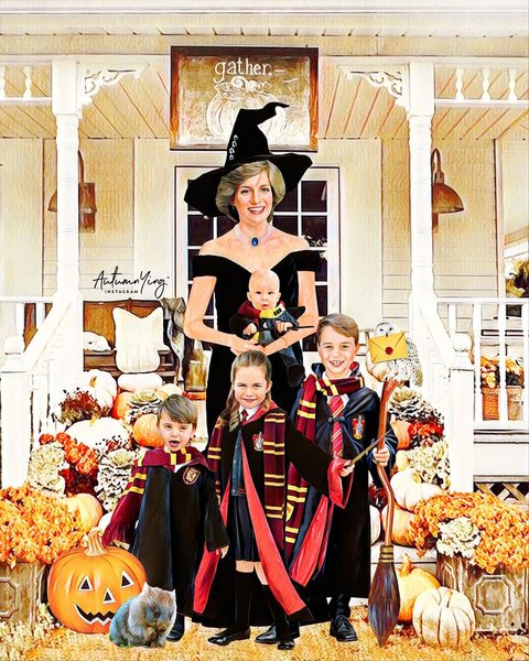 Принцесса Диана, внуки