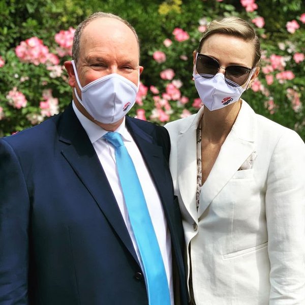 Княгиня Шарлен, принц Альберт, Монако