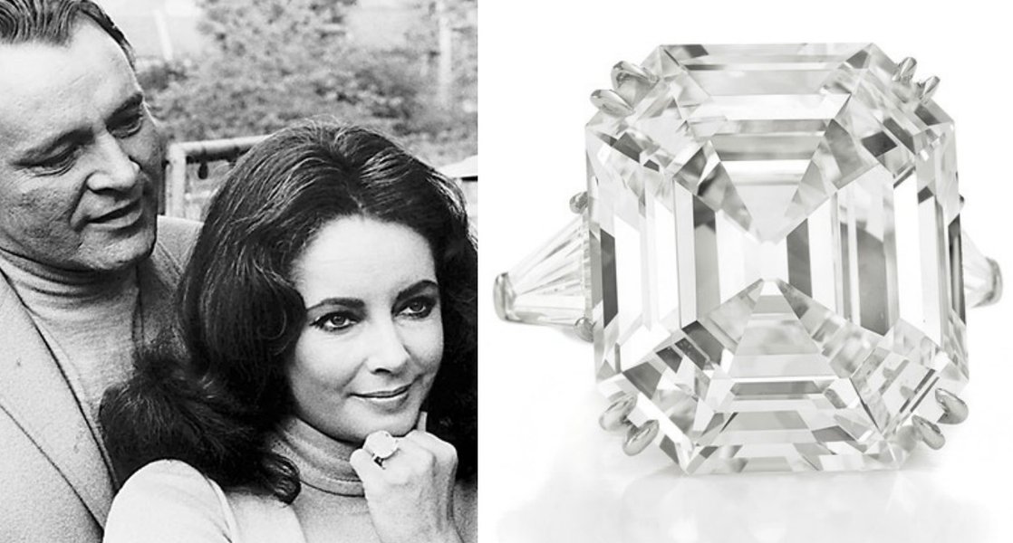 кольцо, Элизабет Тейлор