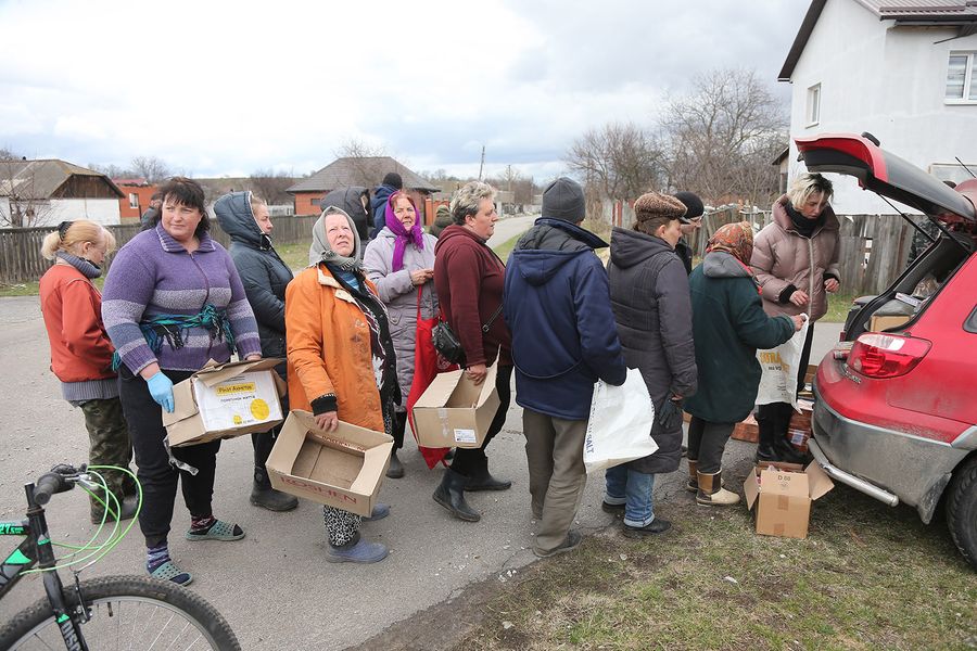 Чернигов и Новоселовка после обстрелов