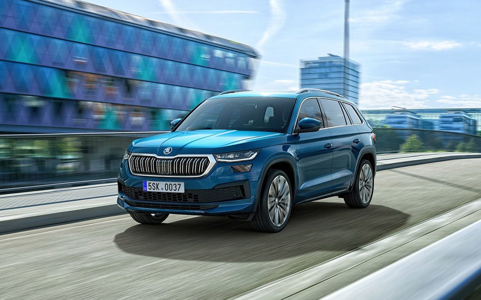 Skoda Kodiaq 2021, шкода кодиак 2021