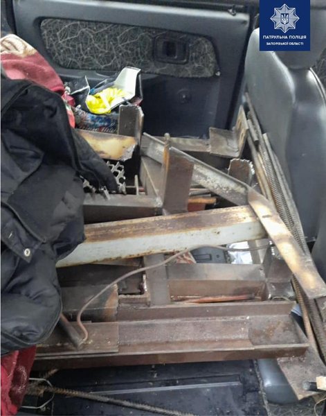 металлолом, вандалы, Запорожье, мост