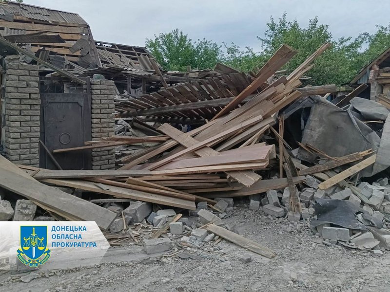 Обстрел Селидово