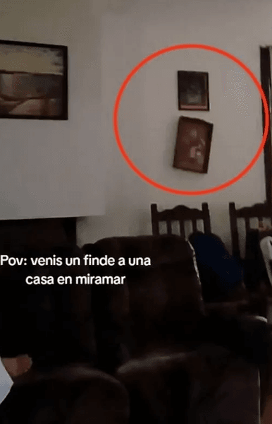 Дом с призраками в Аргентине, двигается картина, крики туристов, группа друзей, дом для отдыха, дом с призраками, соцсети