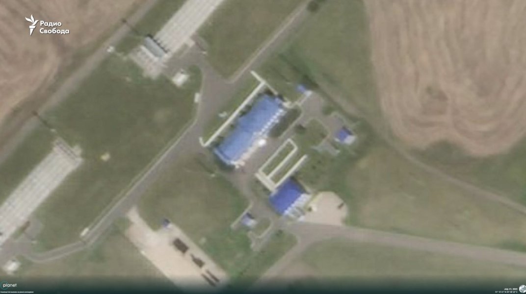 адмінбудівля на станції "Суджа" у 2022 році Прорив в Курській області, газова станція Суджа, Суджа, фото, адмінбудівля, 2022