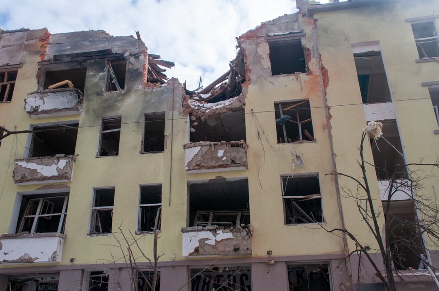 Харків після обстрілу