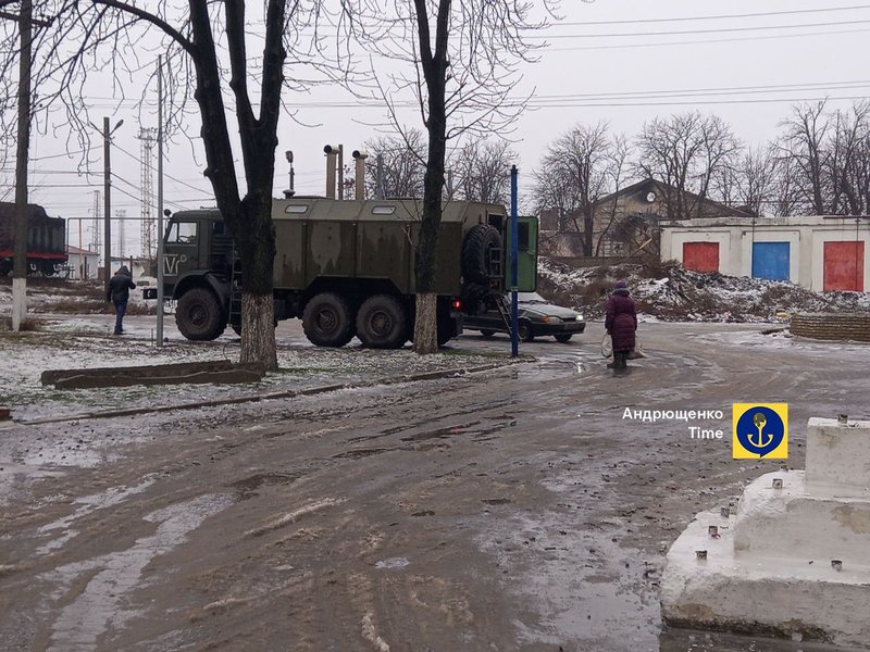 Вантажівка ЗС РФ, Волноваха