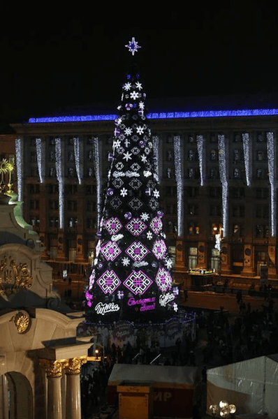 Головна ялинка, ялинка, новорічна ялинка, різдвяна ялинка, ялинка Київ, ялинка 2010, йолка, йолка Янукович