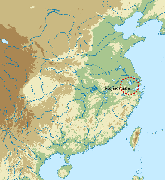 река Янцзы, Китай, карта, снимок