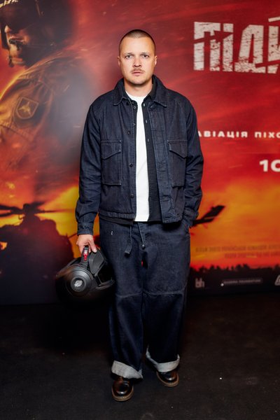 Євген Галич на прем'єрі Підйомної сили