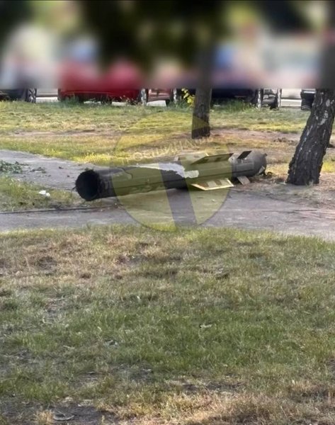 После удара по Киеву 23 июня обнаружили ракету на Троещине