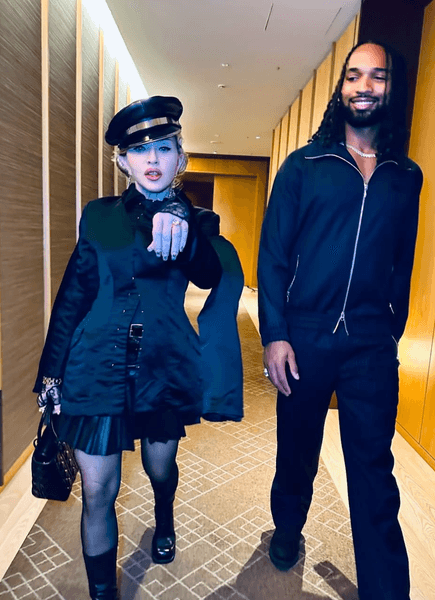 Мадонна и Аким Моррис