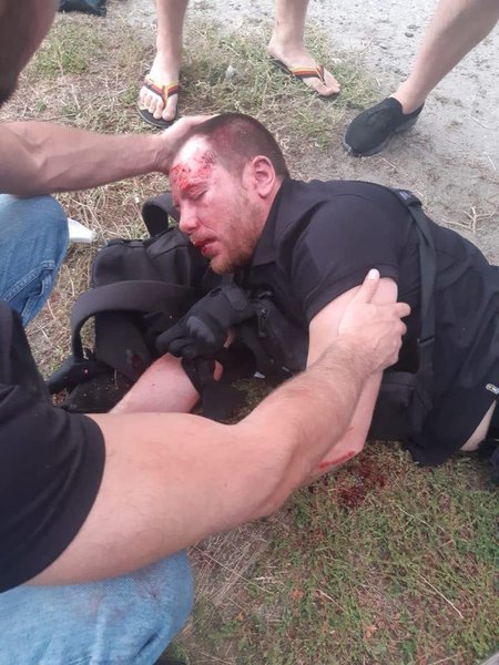 автобус, нападение, обстрел, активисты, Харьков, трасса, Илья Кива, Патриоты за жизнь